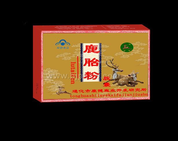 鹿胎粉膠囊