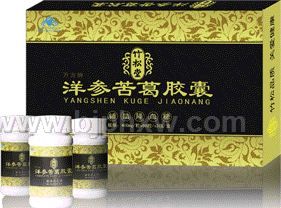 竹松堂 洋參苦葛膠囊