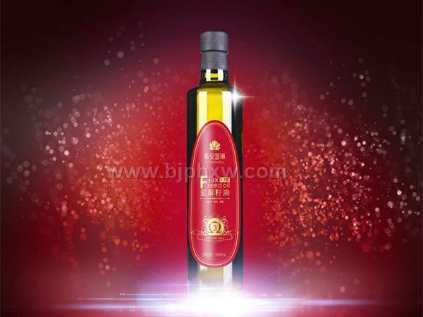亞麻籽油 冷榨 內(nèi)蒙古 斯安瑟琳亞麻籽油500ml