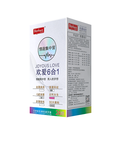 半邊天歡愛6合1（避孕套、成人用品、安全套）