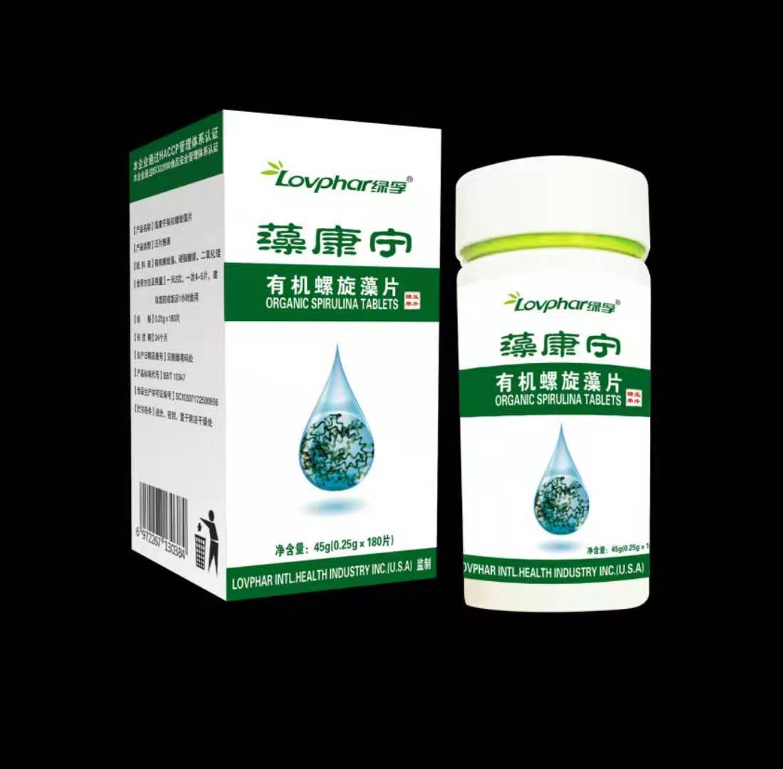 藻康寧 有機螺旋藻精片