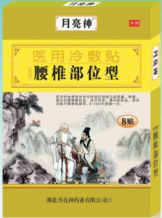 腰椎部位型醫(yī)藥冷敷貼