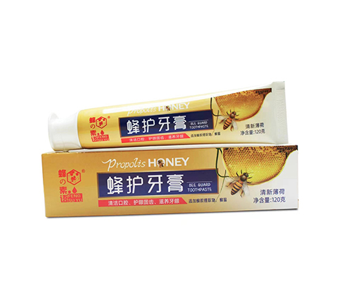 蜂護牙膏