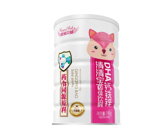 清清寶固體飲料 DHA鈣鐵鋅
