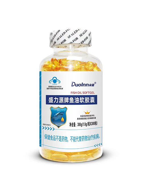 盛力源牌魚油軟膠囊 朵藍  300粒