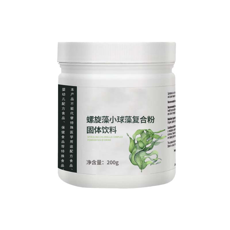 螺旋藻小球藻復合粉固體飲料