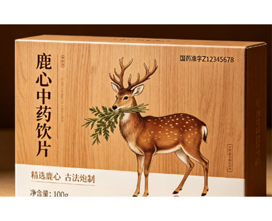 鹿心中藥飲片