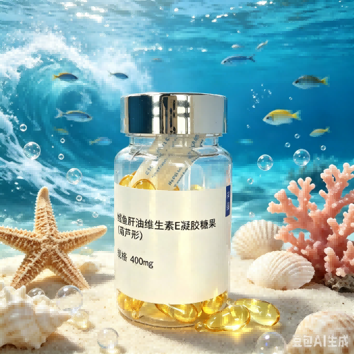 鱈魚肝油維生素E凝膠糖果     OEM/ODM代加工