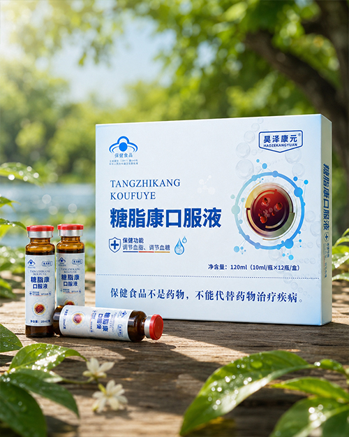 驚爆獨家藍帽--糖脂康口服液，雙功效，糖脂雙降